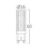 BRY-ADVANCE-6,5W-G9-360D-220V-4000K-LED BULB – Bild 3