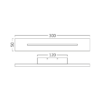 BRY-LEVA-WL300-10W-RCT-BLC-3000K-WALL LIGHT – Bild 4