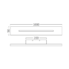 BRY-LEVA-WL1000-30W-RCT-BLC-3000K-WALL LIGHT – Bild 4